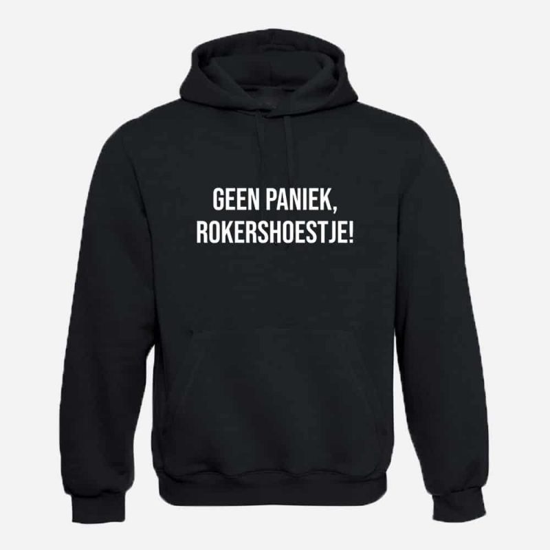 Hoodie | Geen paniek, rokershoestje!