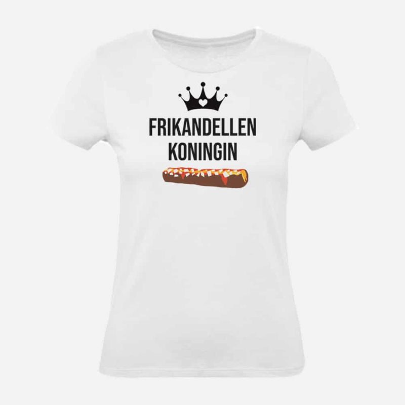 Dames T-shirt | Frikandellen koningin