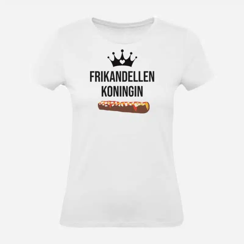 Dames T-shirt | Frikandellen koningin