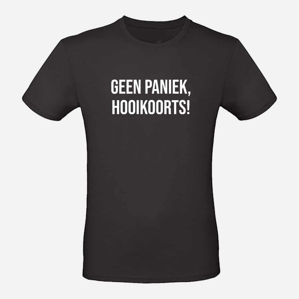 Heren T-shirt | Geen paniek, hooikoorts!