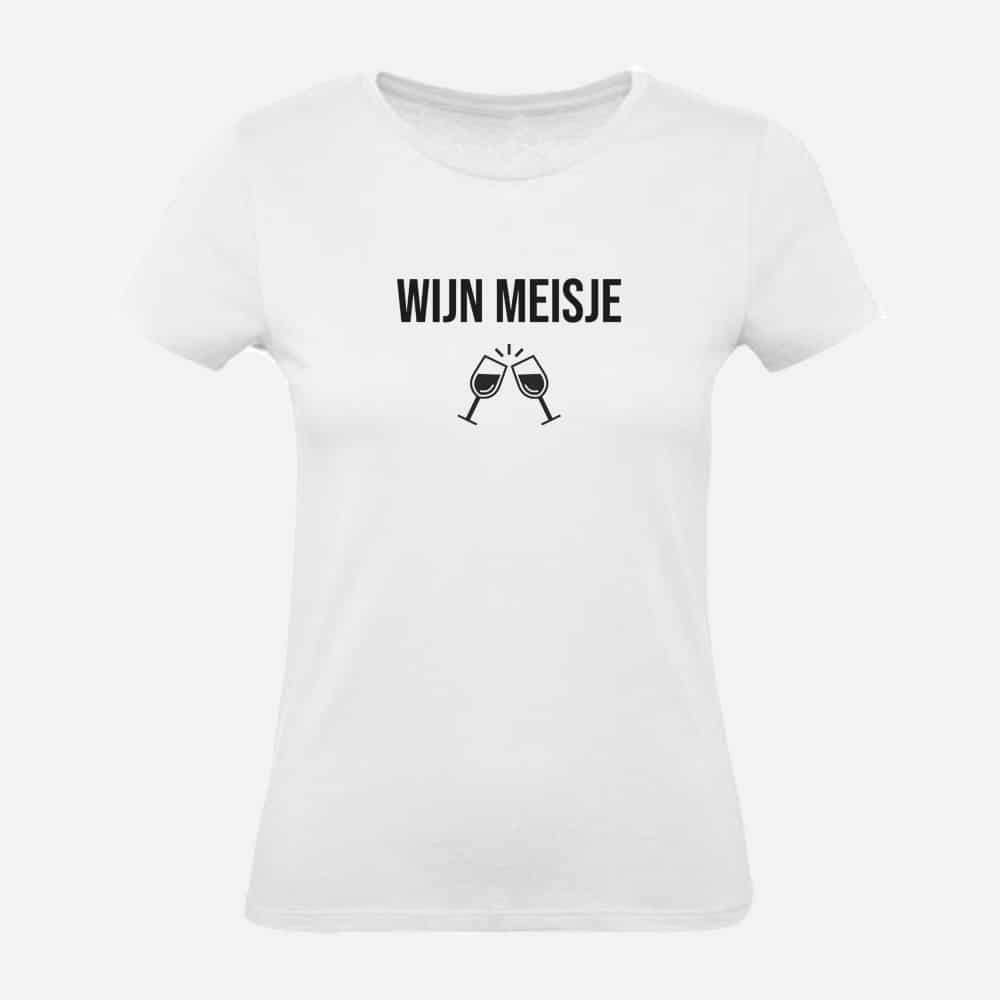 Dames T-shirt | Wijn meisje