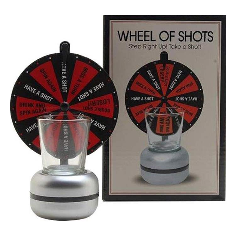 Drankspel wheel of shots