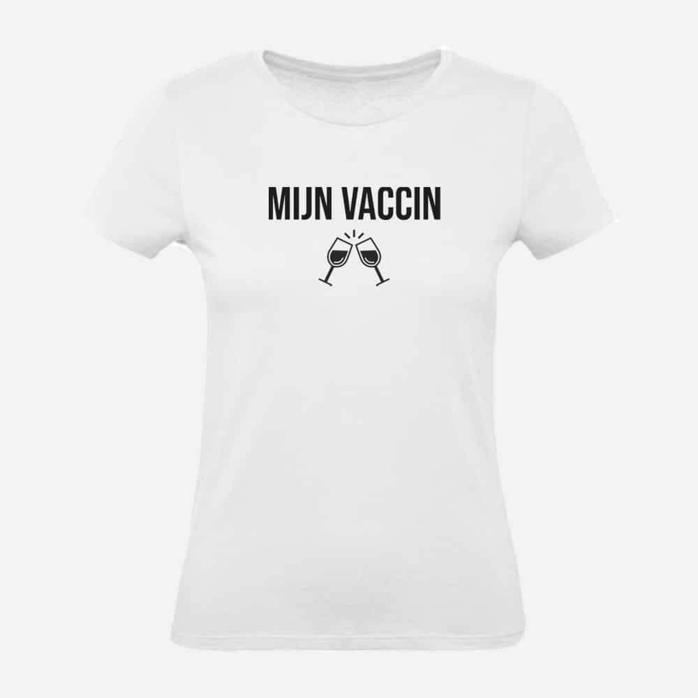 Dames T-shirt | Mijn vaccin