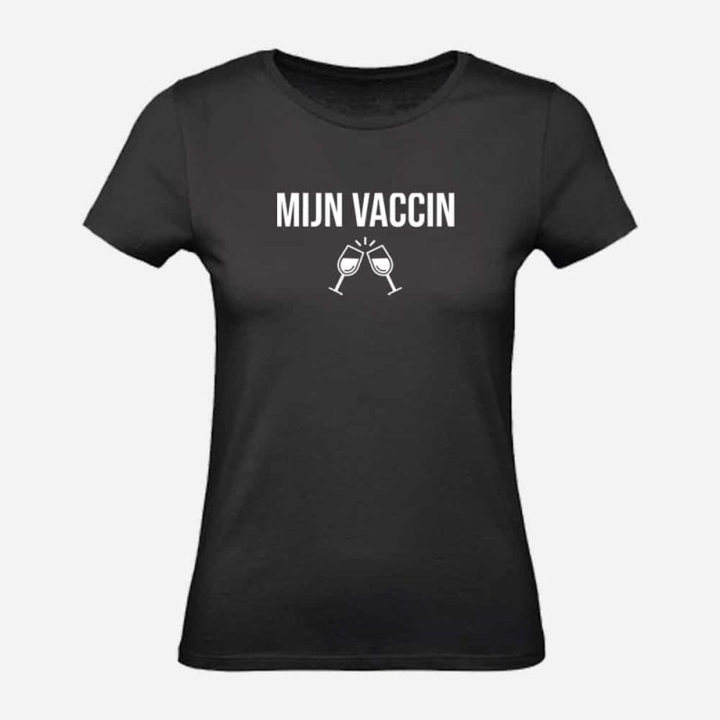 Dames T-shirt | Mijn vaccin