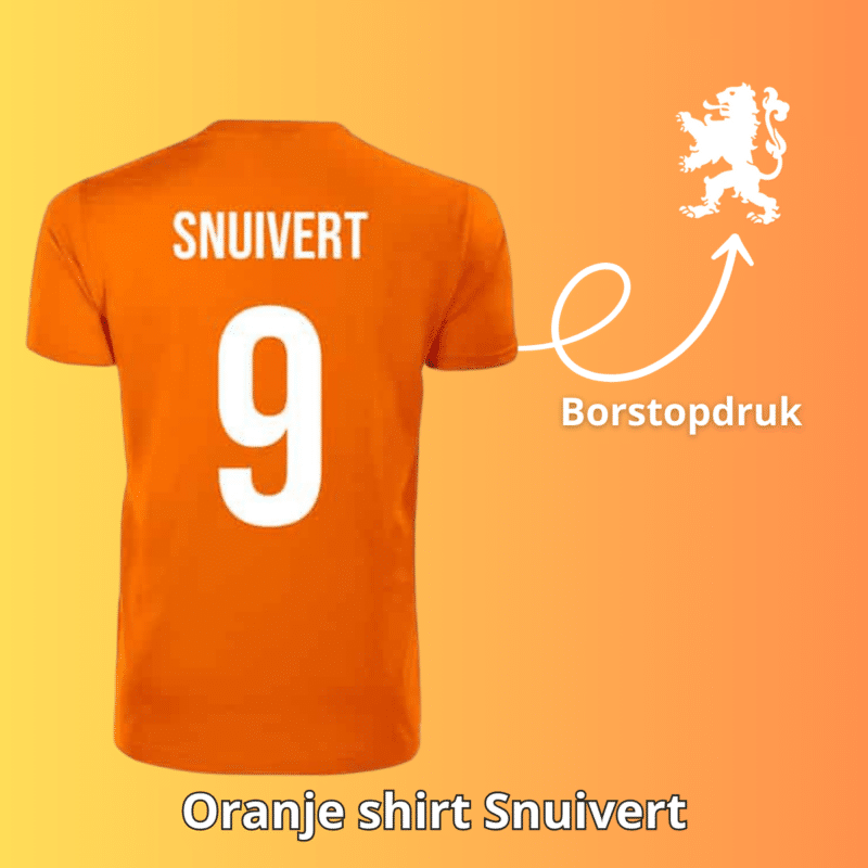 Oranje shirt | Snuivert