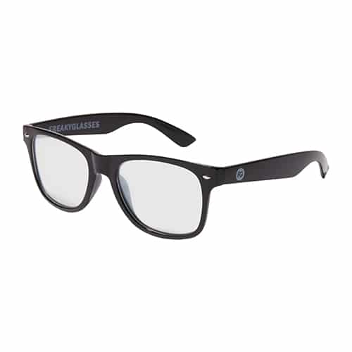 Deluxe spacebril diffractie bril | Zwart