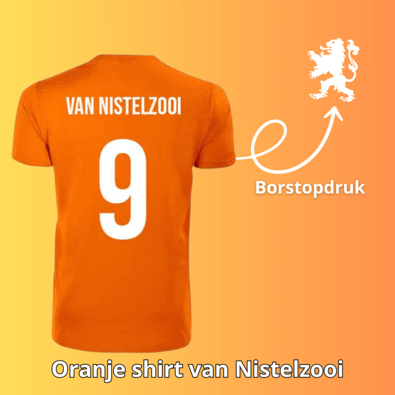 Van Nistelzooi oranje shirt