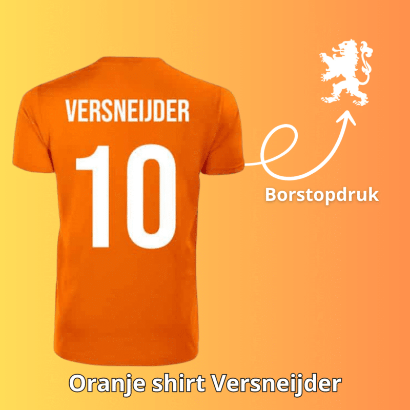 Versneijder oranje shirt