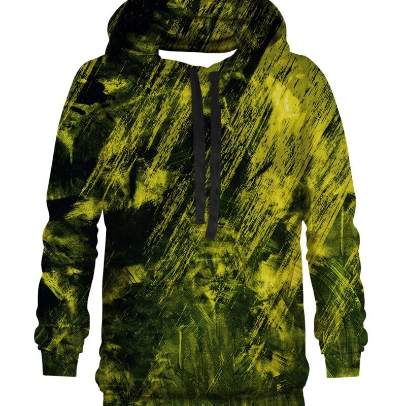 Yellow Scratch Hoodie