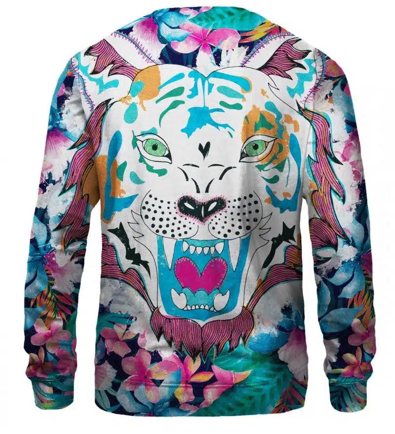 Flower Tiger Sweater