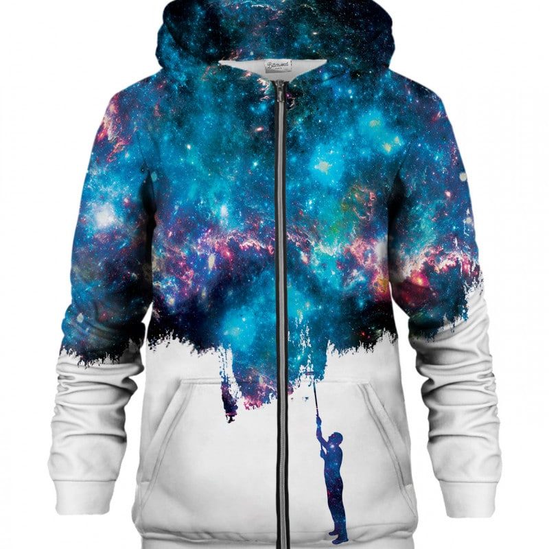 Another Painting Zip Hoodie