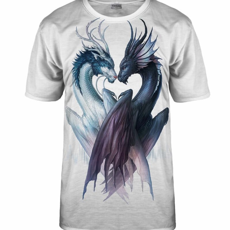 Yin and Yang Dragons T-shirt