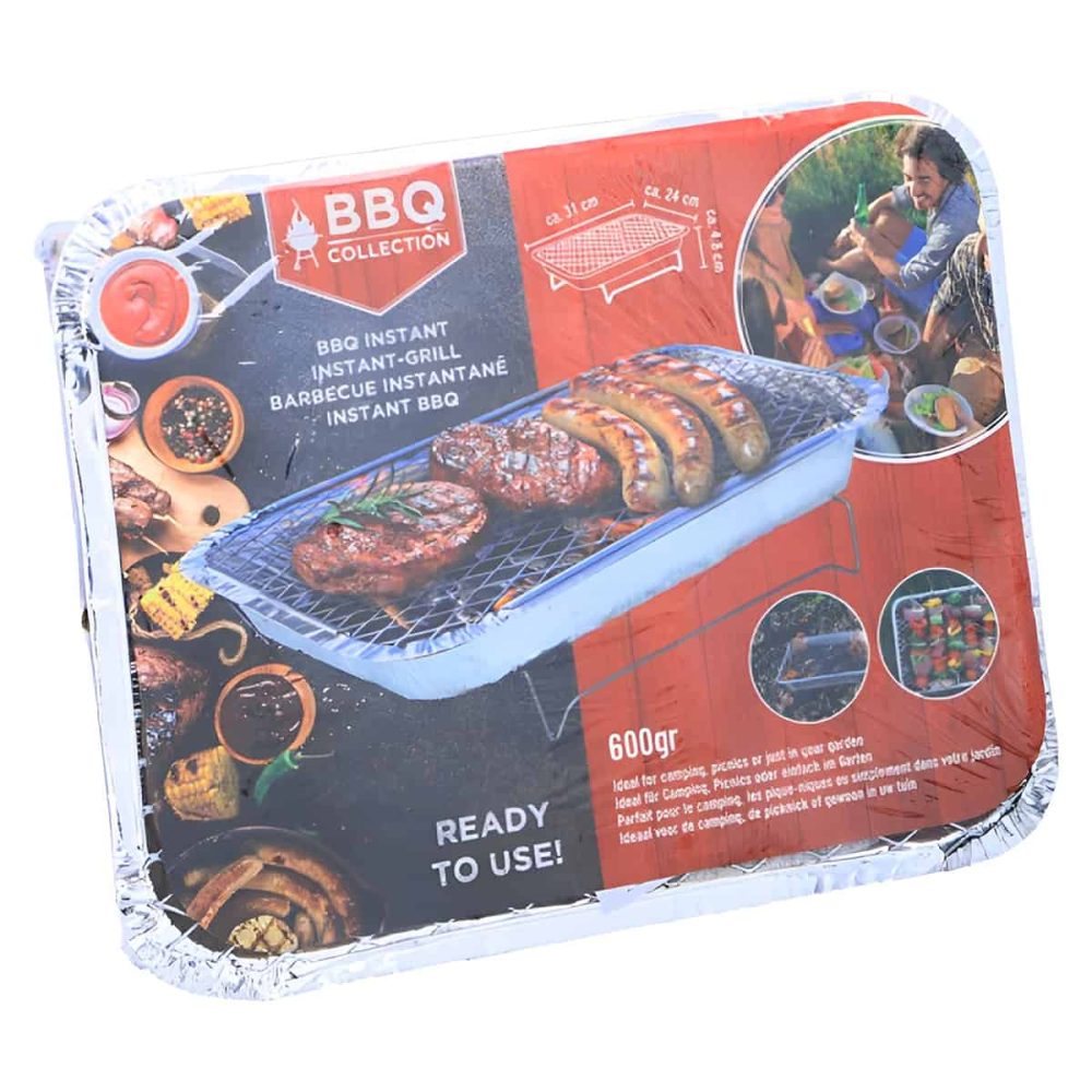 Instant wegwerp barbecue 600 gram