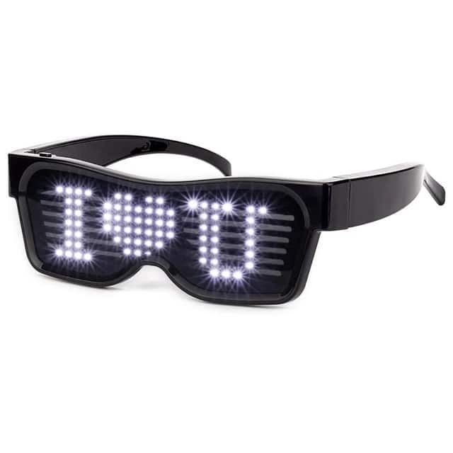 Led bril party glasses | Bluetooth programmeerbaar