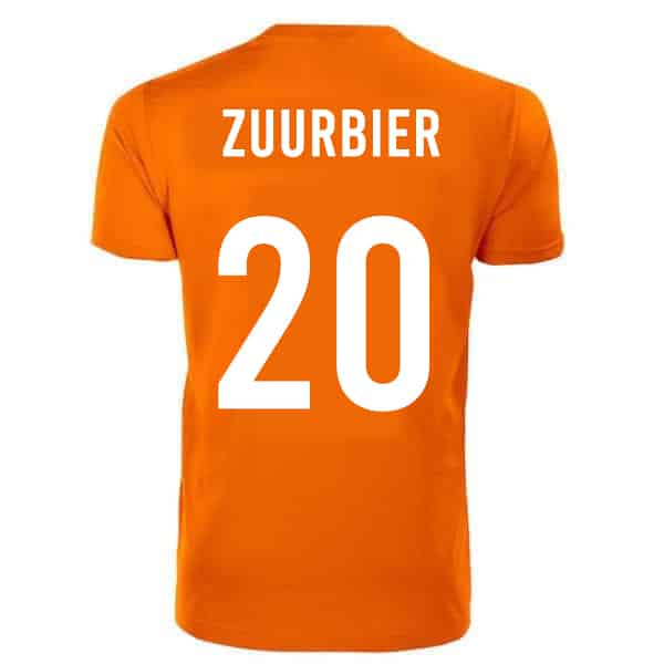 Wim Suurbier zuurbier oranje shirt