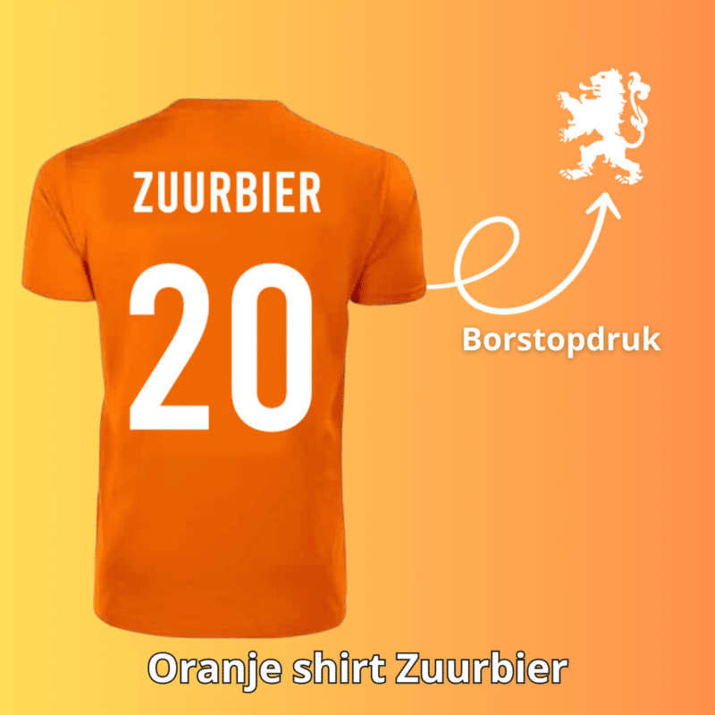 Zuurbier oranje shirt
