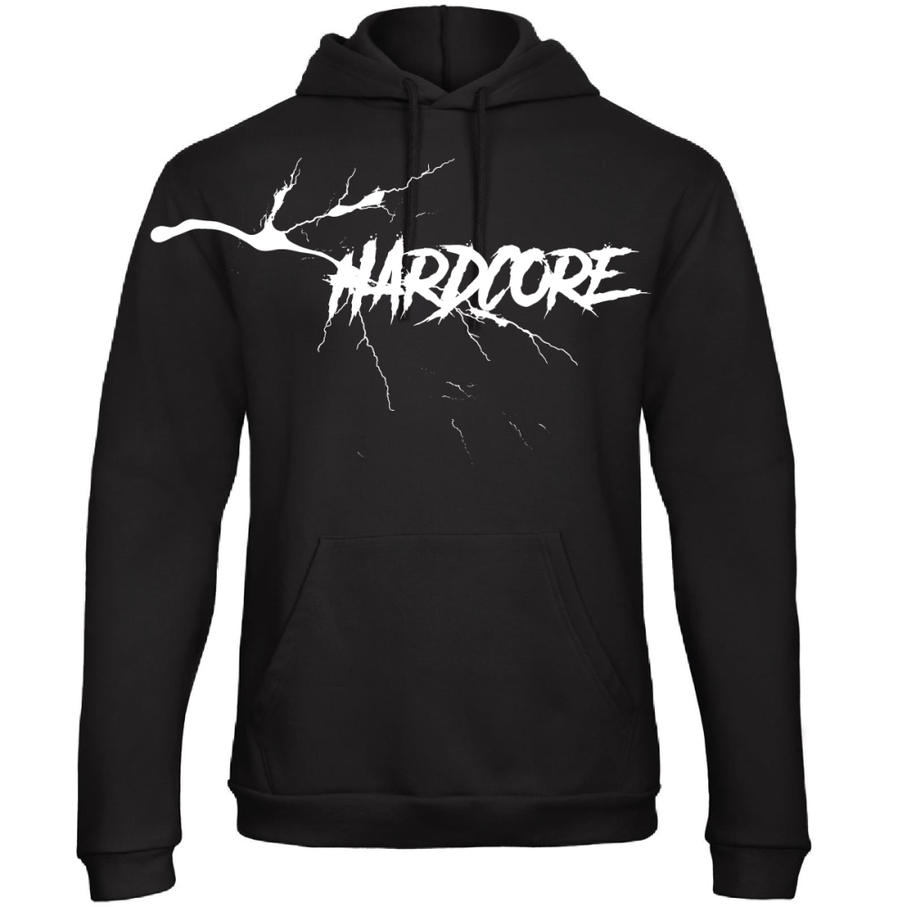 Hardcore splash hooded sweater