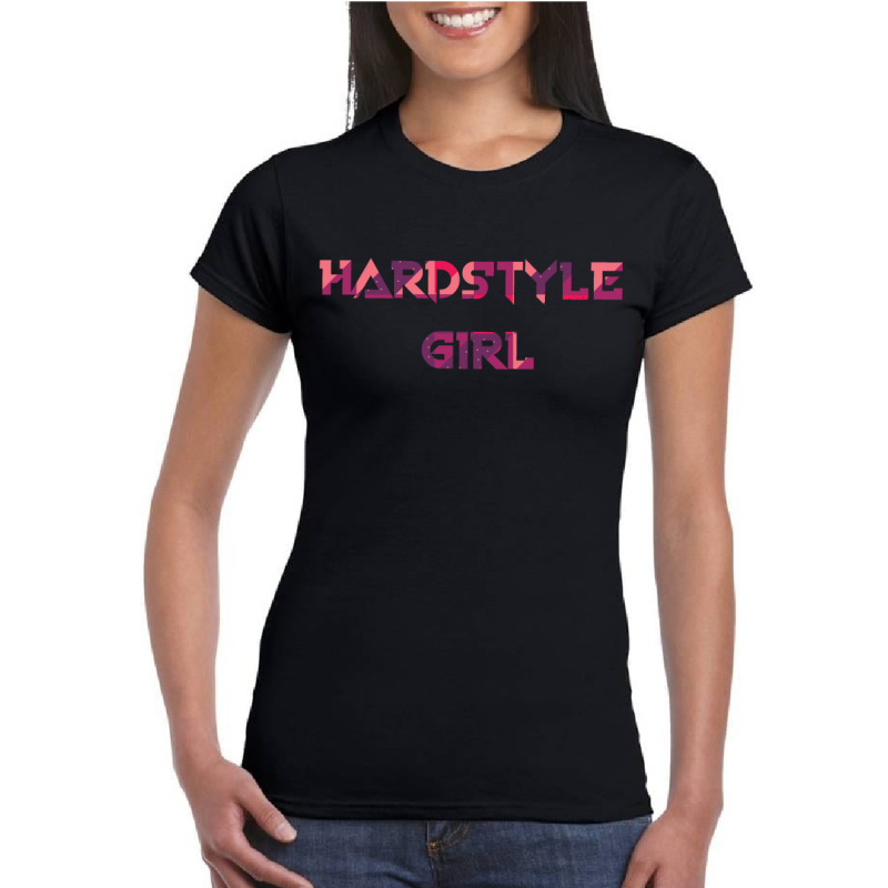 Hardstyle girl shirt - XXL