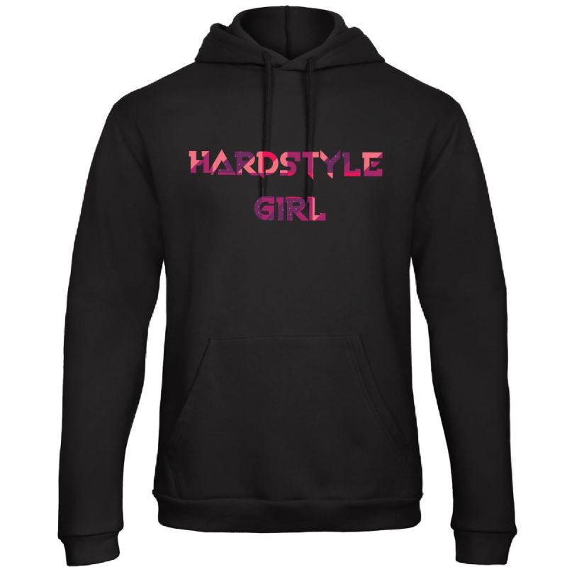 Hardstyle girl hoodie
