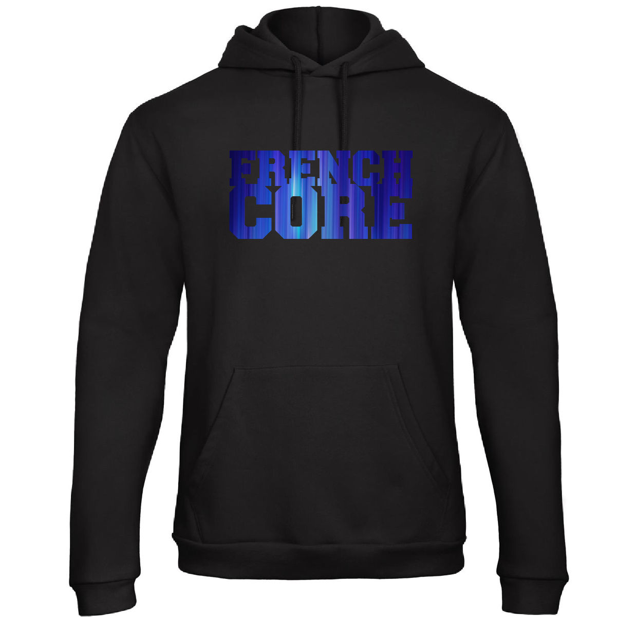 Frenchcore blue hoodie