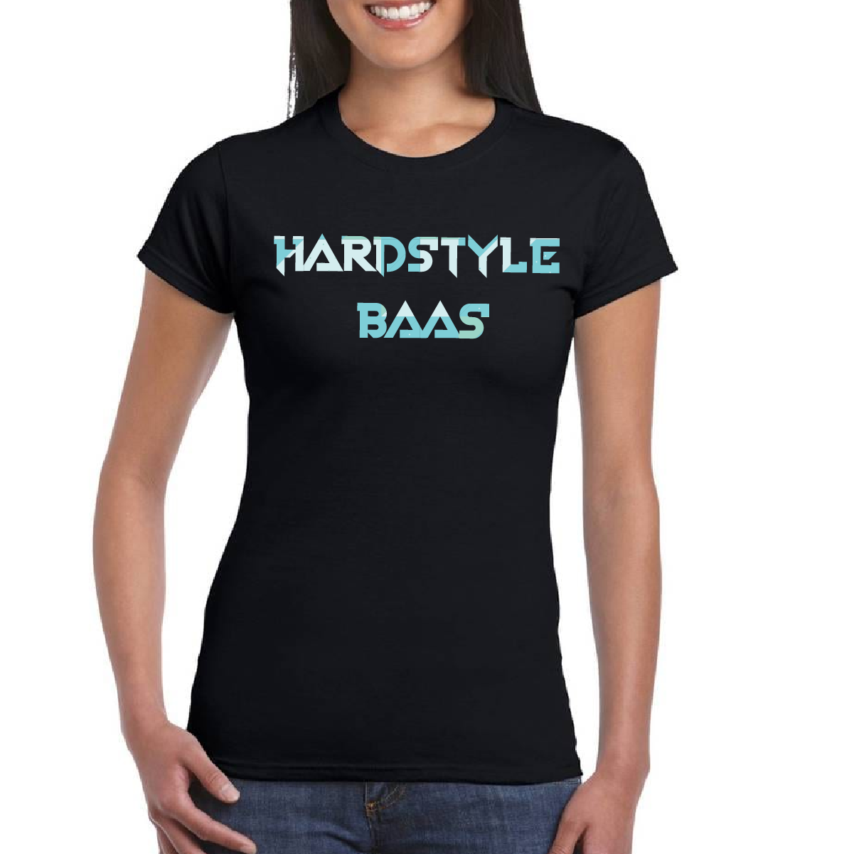 Hardstyle Baas dames shirt