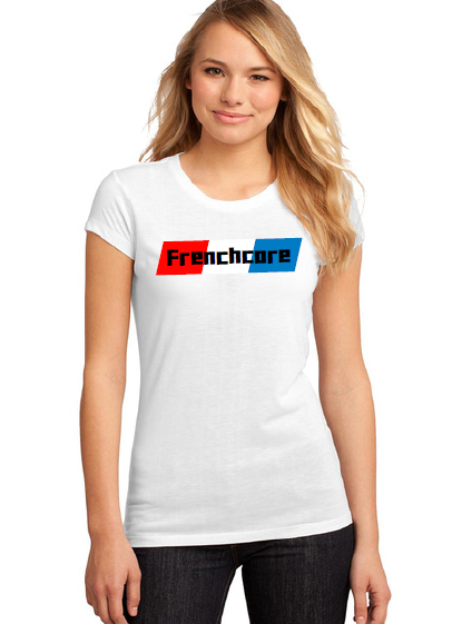 T-shirt Frenchcore 4-life lady fit - XXL