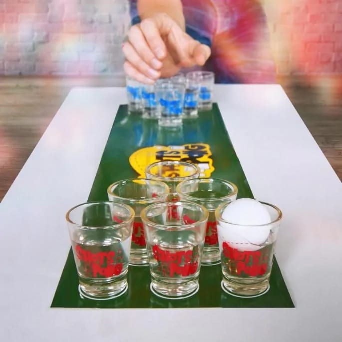 Beer Pong shotjes Drankspel