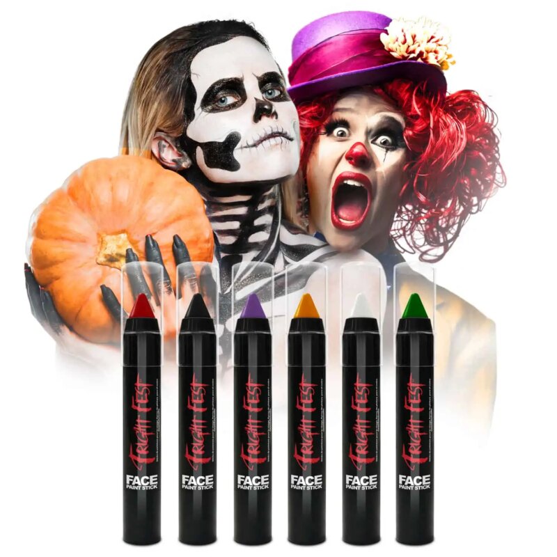 PaintGlow Fright Fest Paint stick Ghost White