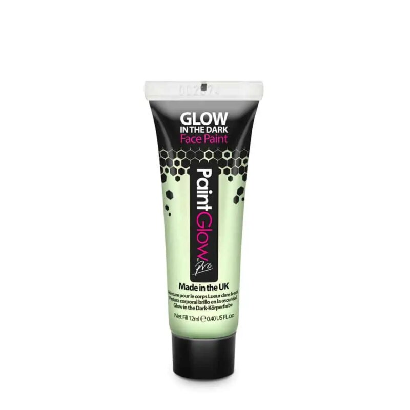 Festival make up_Glow in the dark verf_Glow in the Dark Face paint transparant