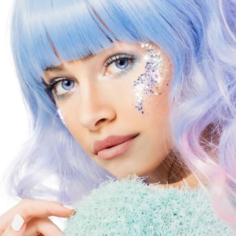 Paintglow Glitter Me Up Fantasy Chunky Glitter face & body gel – Unicorn Dreams Transparant – 12ml