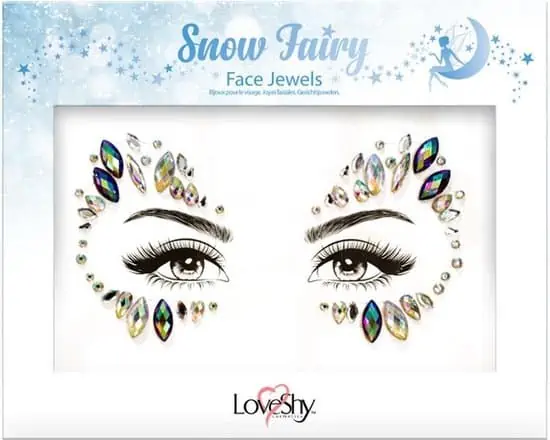 Festival make up_Face jewels_Festival gezicht steentjes – Snow Fairy