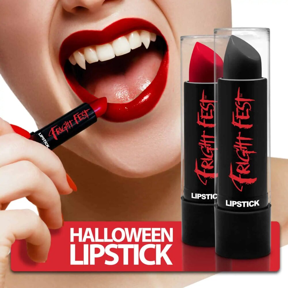 PaintGlow Halloween Lipstick – Blood Red