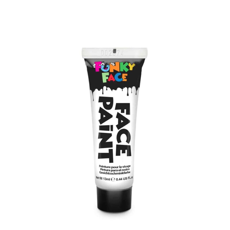 Festival make up_Halloween make up_PaintGlow Halloween Face & body paint Classic colors – White