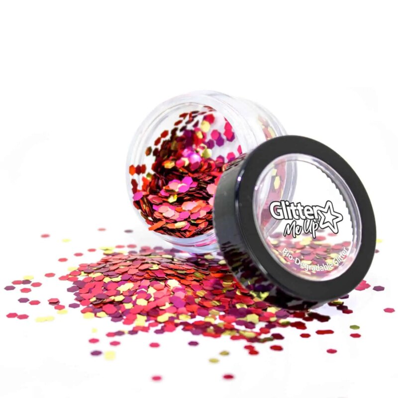 Festival make up PaintGlow Biodegradable Chunky Glitter Blends – Sea Urchin