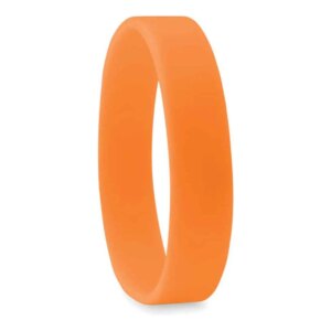Oranje_versiering_Siliconen polsbandjes 50 stuks oranje