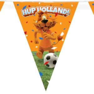 Vlaggenlijn Loeki Hup Holland! oranje 10 meter