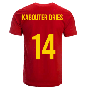 Rode duivels shirt Kabouter dries