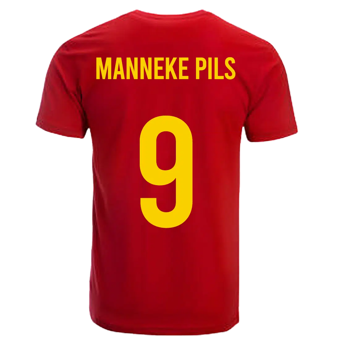 Manneke Pils Belgie shirt achterkant