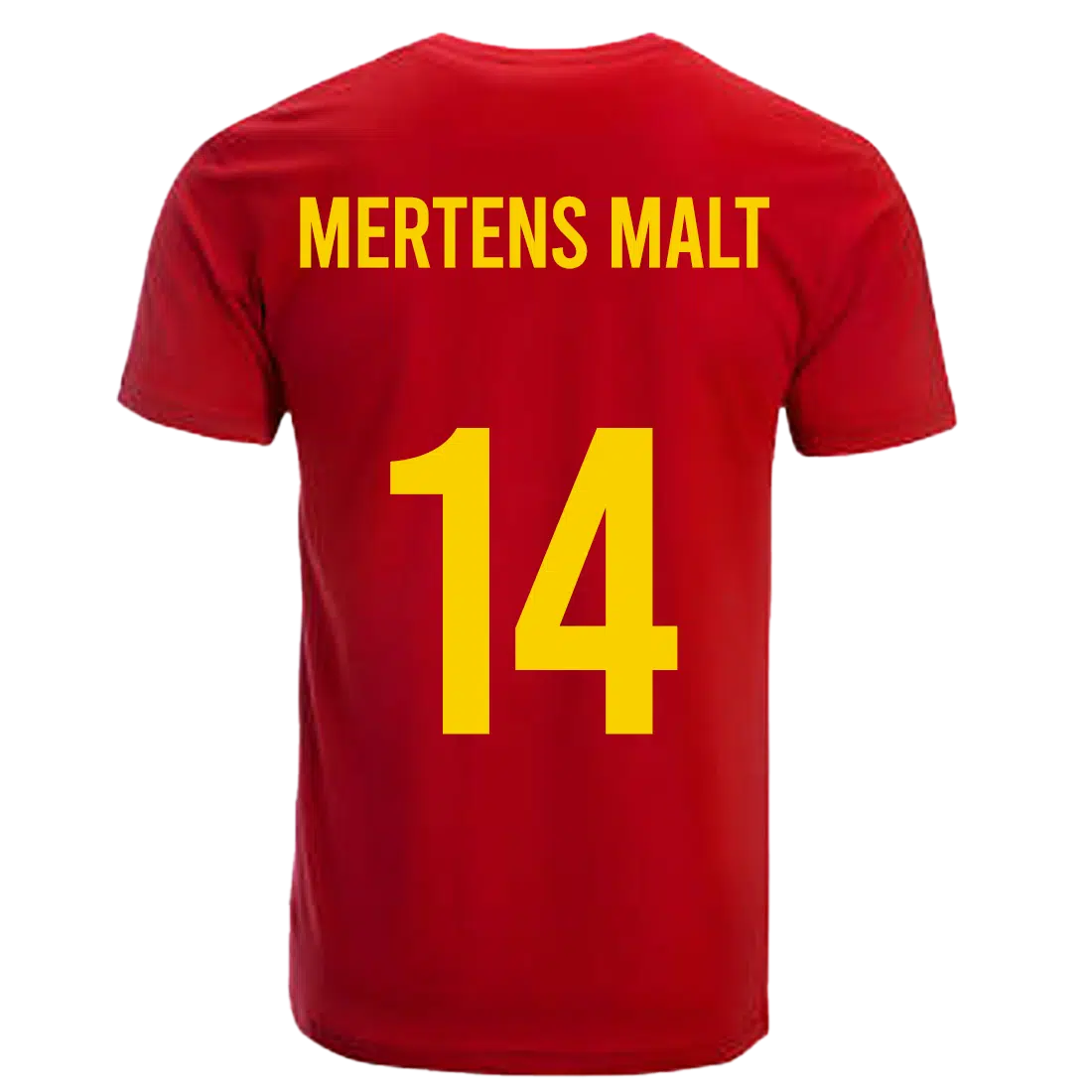Mertens Belgie shirt achterkant
