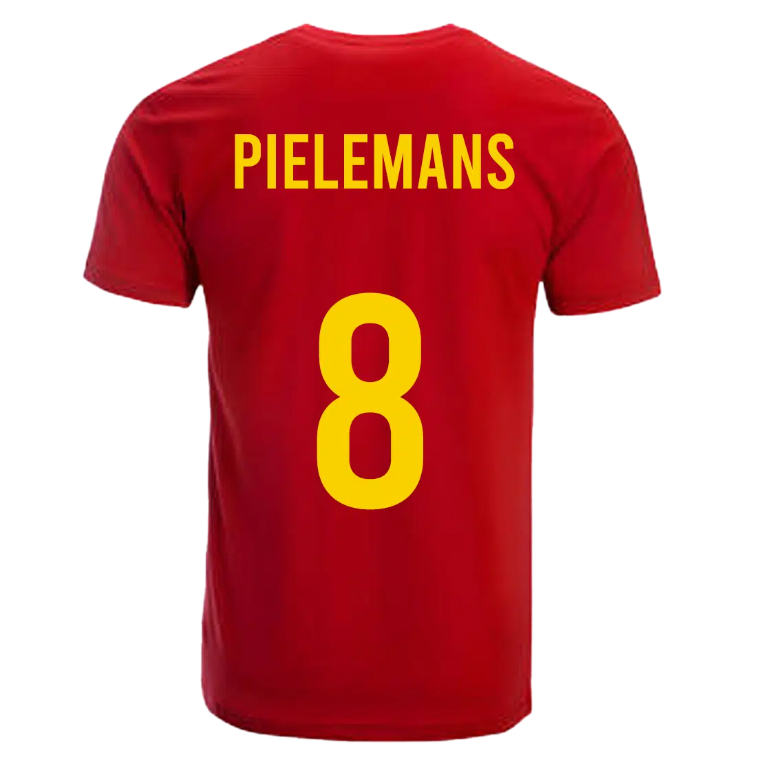 Tielemans Belgie shirt achterkant