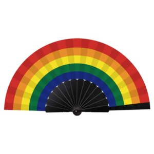 Festival handwaaier Pride vlag – Regenboog