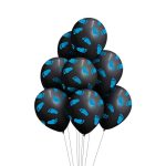 Ballonnen babyvoetjes blauw 8 stuks