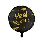 Folieballon geslaagd Yes! You did it! 45 cm